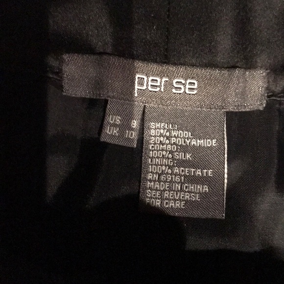 Plaid skirt. Fully lined size 8 - Picture 3 of 6